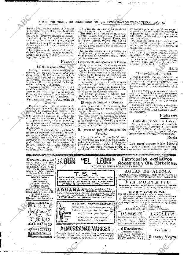ABC MADRID 05-12-1926 página 34