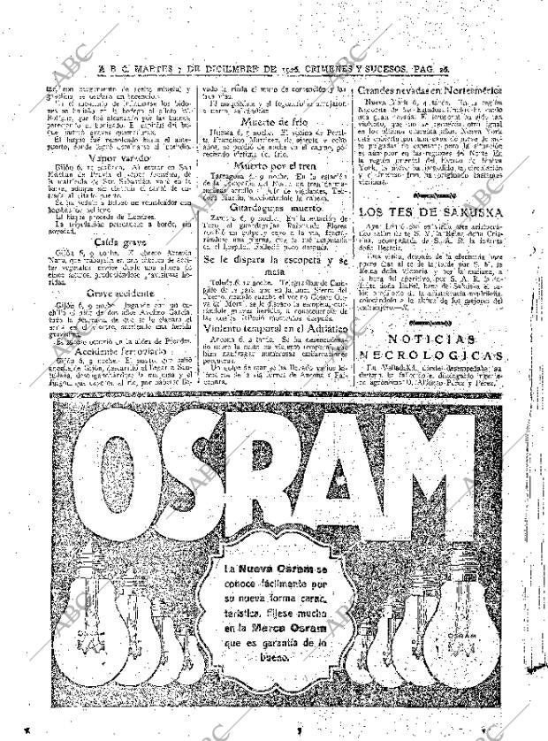 ABC MADRID 07-12-1926 página 26
