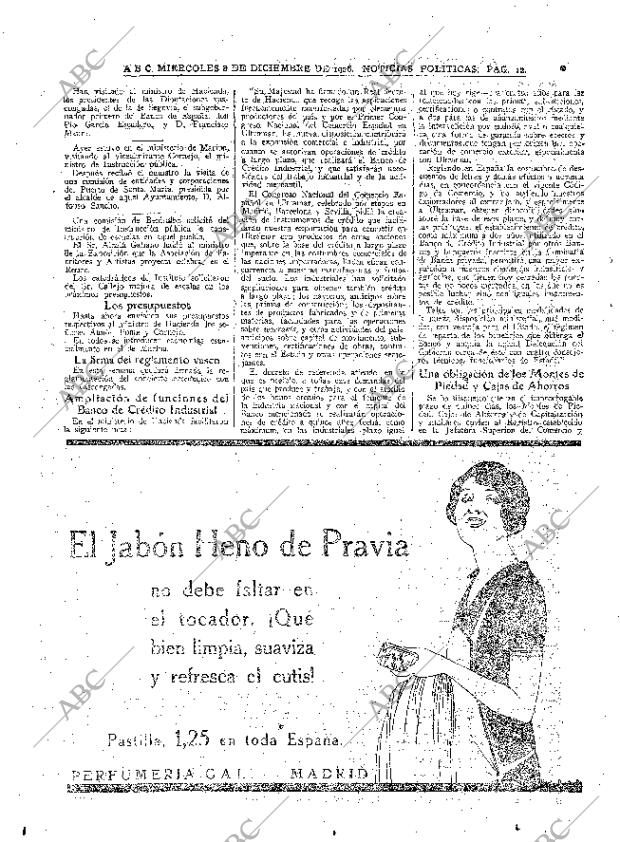 ABC MADRID 08-12-1926 página 12