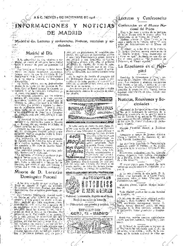 ABC MADRID 09-12-1926 página 15