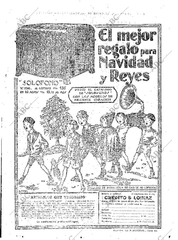 ABC MADRID 09-12-1926 página 31