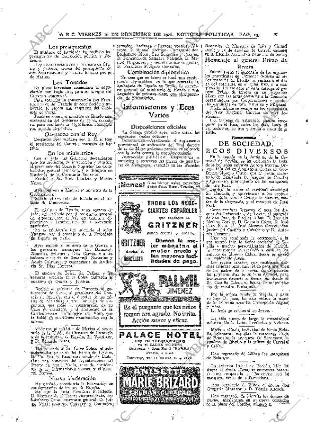 ABC MADRID 10-12-1926 página 12