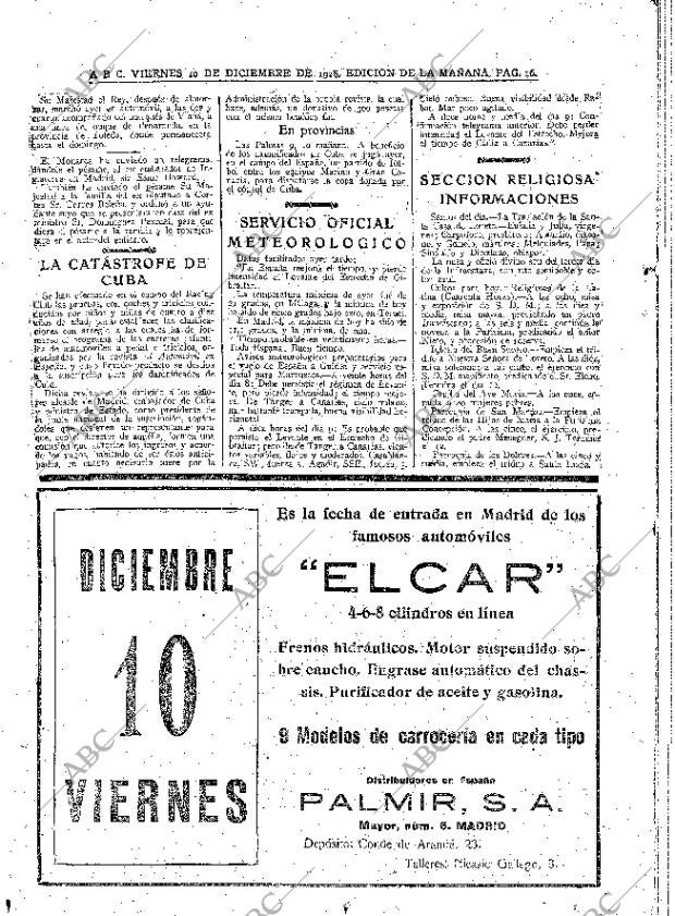 ABC MADRID 10-12-1926 página 16