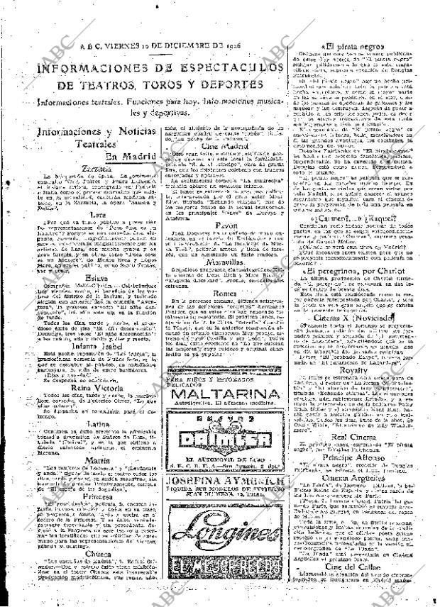 ABC MADRID 10-12-1926 página 27