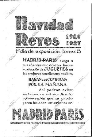 ABC MADRID 12-12-1926 página 20
