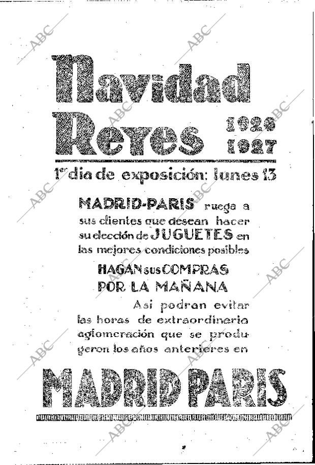 ABC MADRID 12-12-1926 página 20