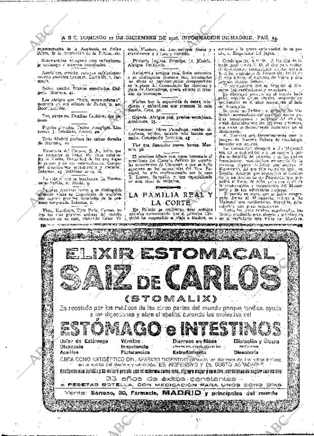 ABC MADRID 12-12-1926 página 24