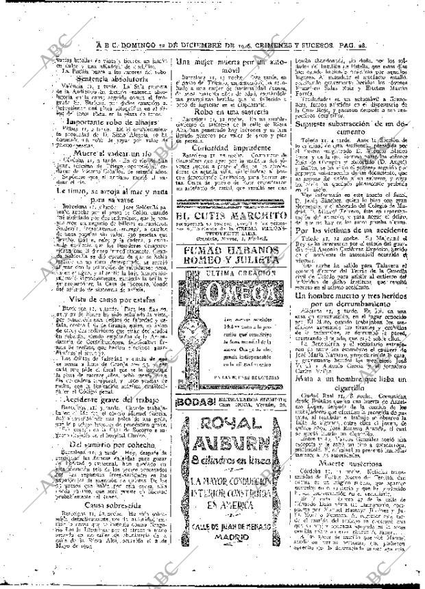 ABC MADRID 12-12-1926 página 28