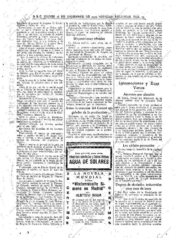 ABC MADRID 16-12-1926 página 13