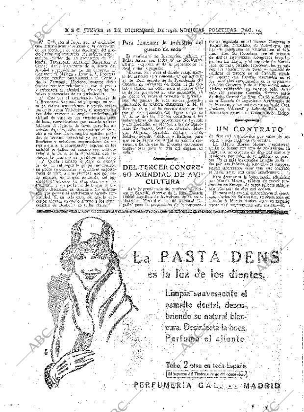ABC MADRID 16-12-1926 página 14