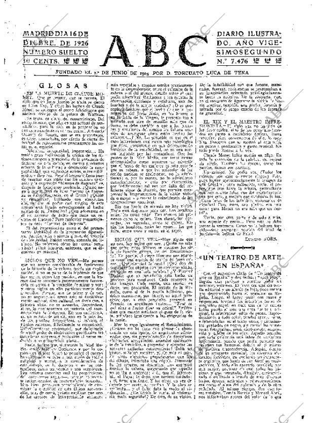 ABC MADRID 16-12-1926 página 3
