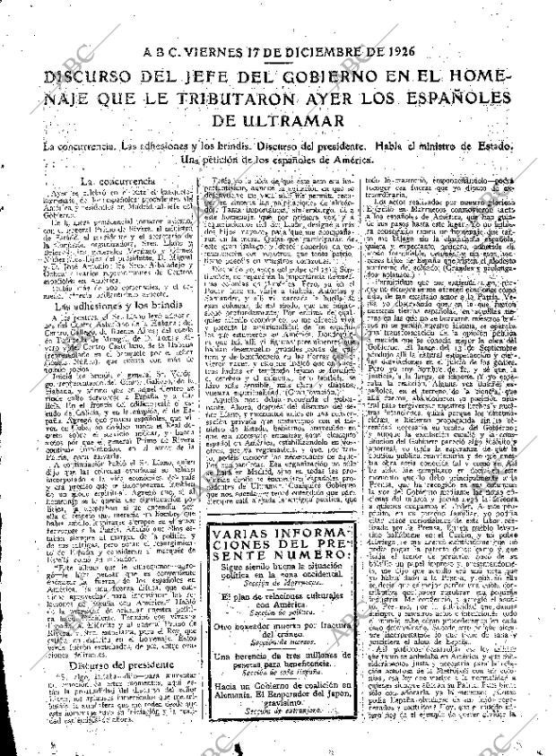 ABC MADRID 17-12-1926 página 11