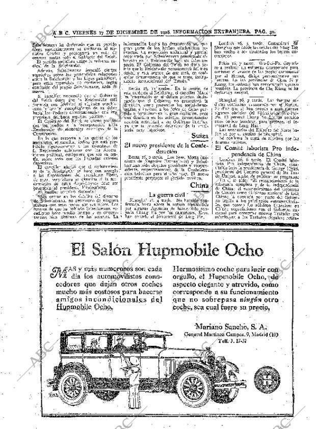 ABC MADRID 17-12-1926 página 30