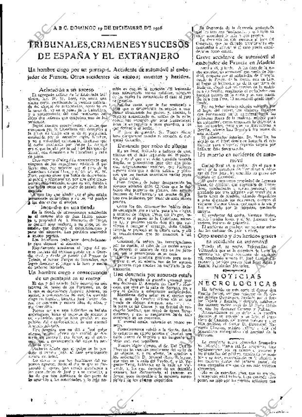 ABC MADRID 19-12-1926 página 25