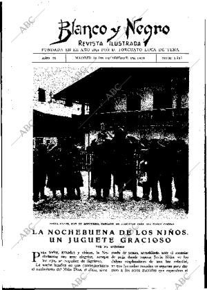 BLANCO Y NEGRO MADRID 19-12-1926 página 23