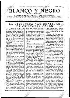 BLANCO Y NEGRO MADRID 19-12-1926 página 3