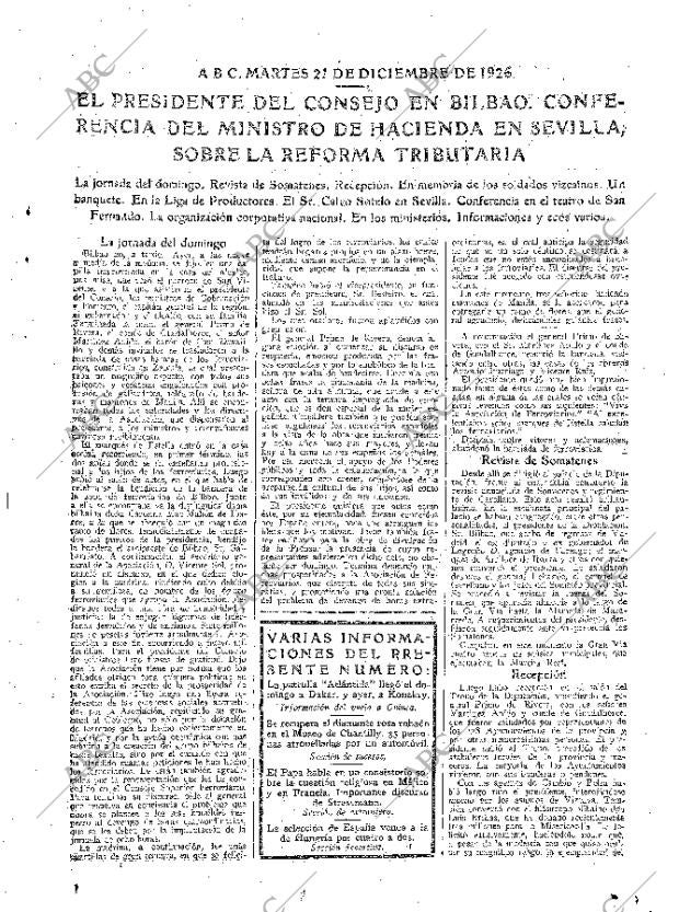 ABC MADRID 21-12-1926 página 11