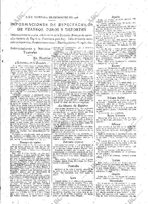 ABC MADRID 21-12-1926 página 31