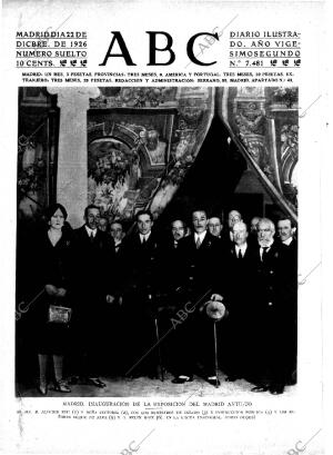 ABC MADRID 22-12-1926 página 1