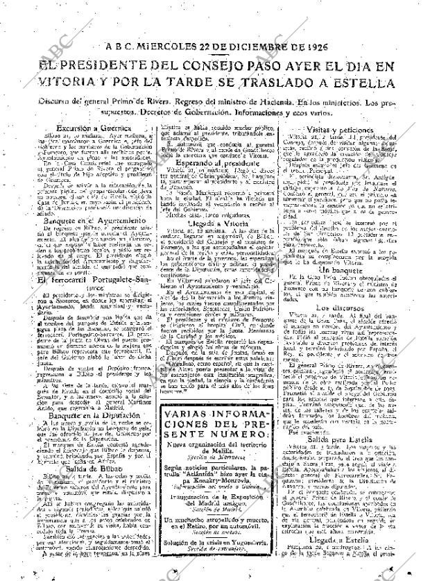 ABC MADRID 22-12-1926 página 15