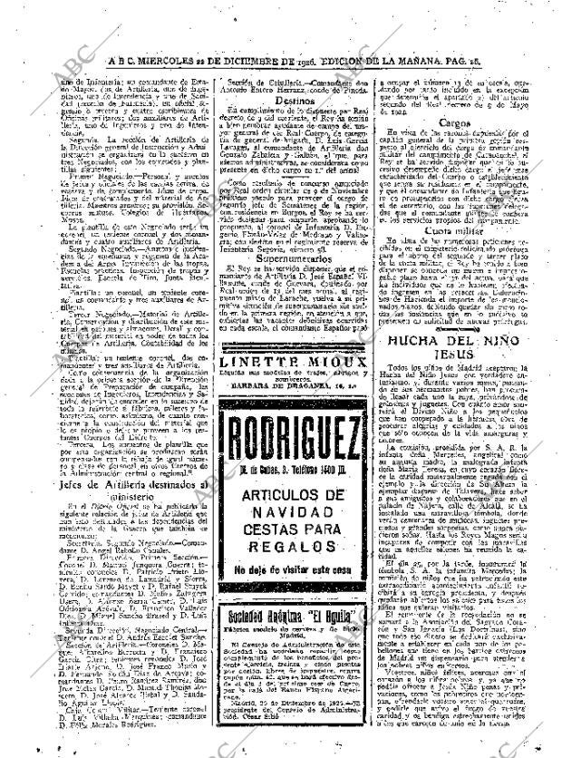 ABC MADRID 22-12-1926 página 26