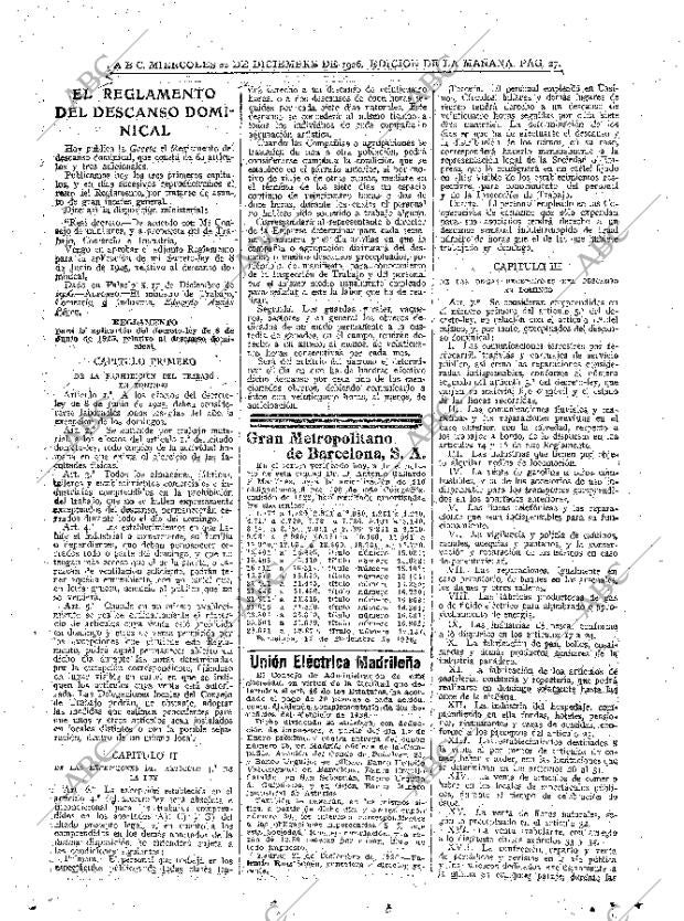 ABC MADRID 22-12-1926 página 27