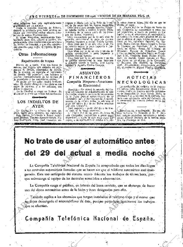 ABC MADRID 24-12-1926 página 16