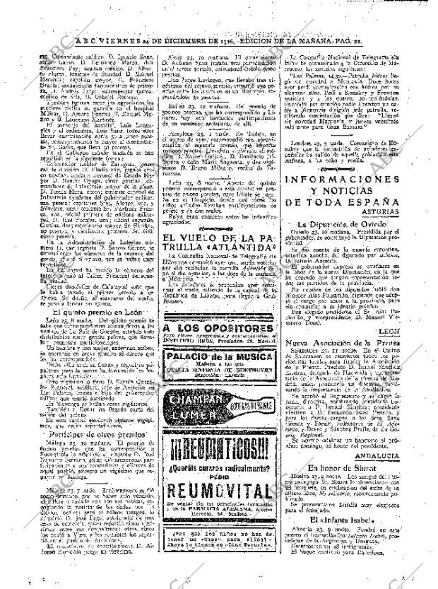 ABC MADRID 24-12-1926 página 22