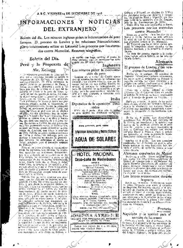 ABC MADRID 24-12-1926 página 23