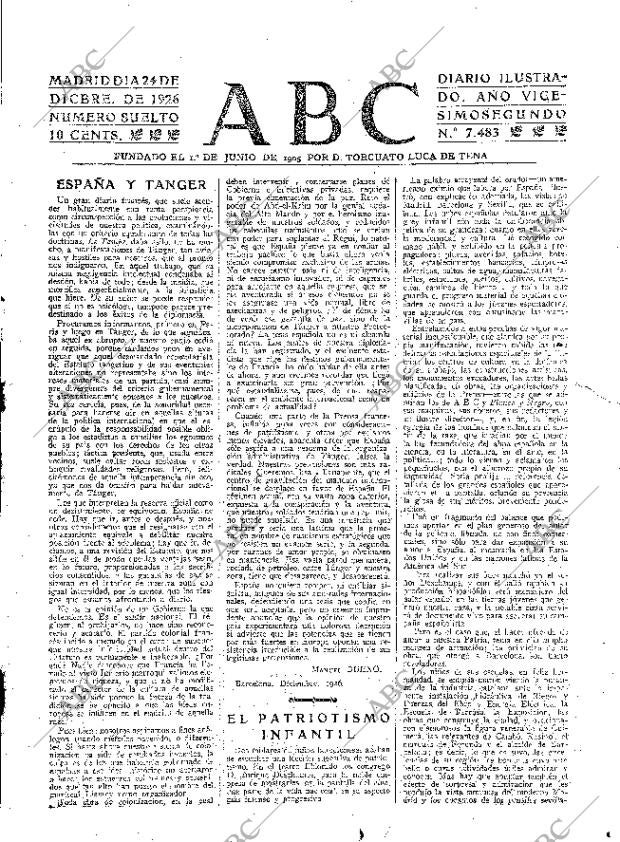 ABC MADRID 24-12-1926 página 3