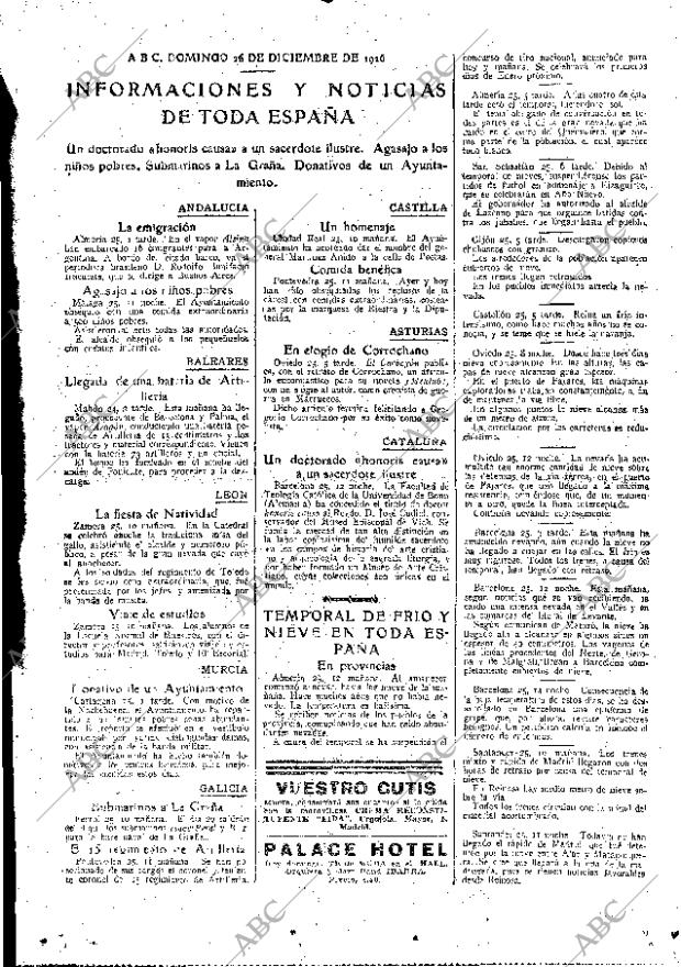 ABC MADRID 26-12-1926 página 29