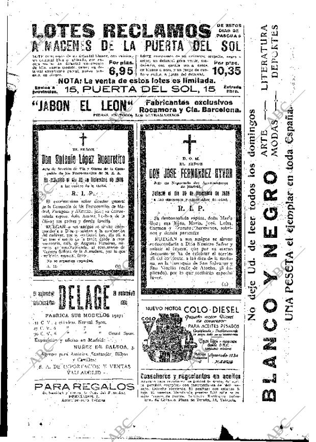 ABC MADRID 26-12-1926 página 45