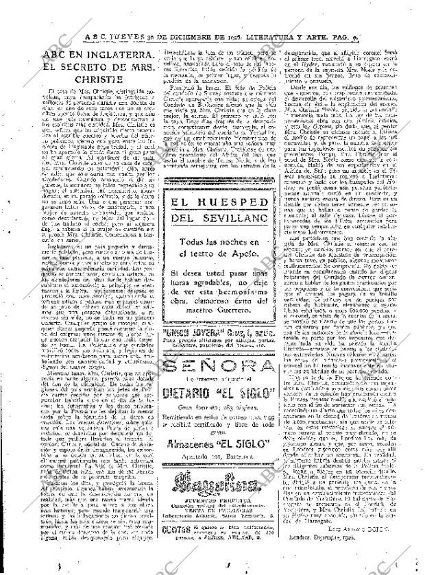ABC MADRID 30-12-1926 página 9