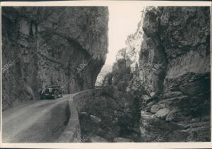 Carretera de Ansó. Paso del Veral