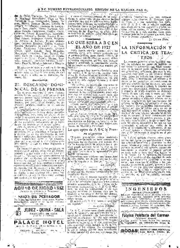 ABC MADRID 01-01-1927 página 61
