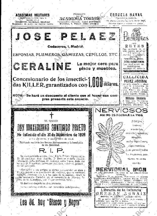 ABC MADRID 01-01-1927 página 73