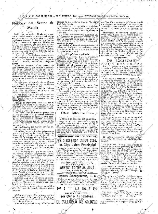 ABC MADRID 02-01-1927 página 22