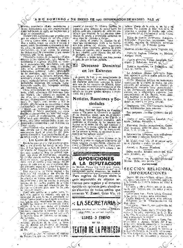 ABC MADRID 02-01-1927 página 26