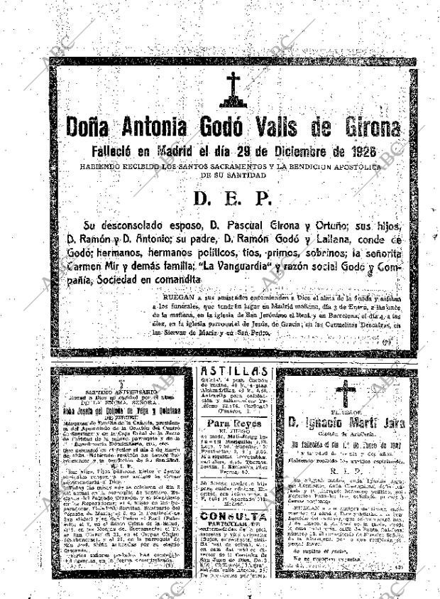 ABC MADRID 02-01-1927 página 40