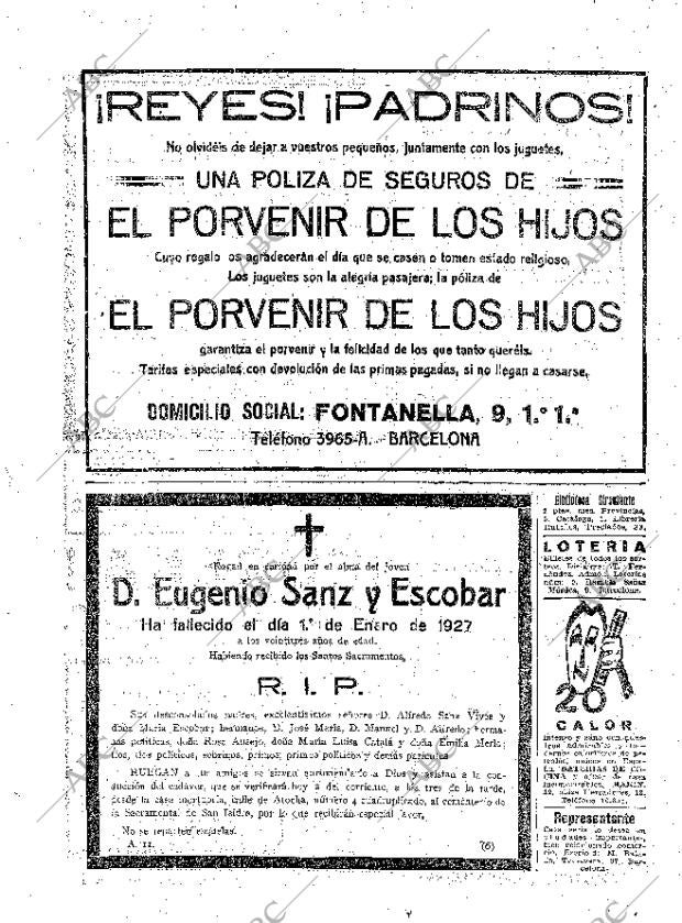 ABC MADRID 02-01-1927 página 42