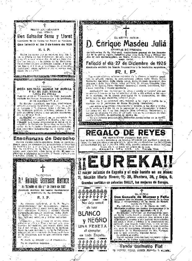 ABC MADRID 02-01-1927 página 43