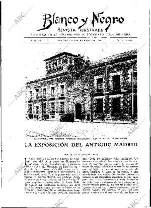 BLANCO Y NEGRO MADRID 09-01-1927 página 3