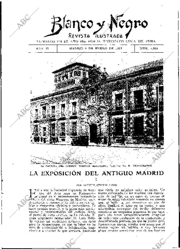BLANCO Y NEGRO MADRID 09-01-1927 página 3