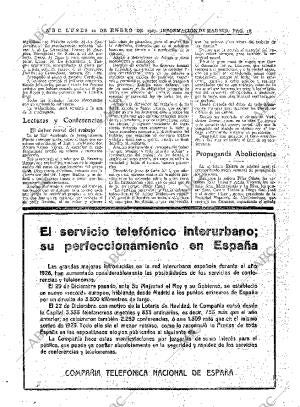 ABC MADRID 10-01-1927 página 16