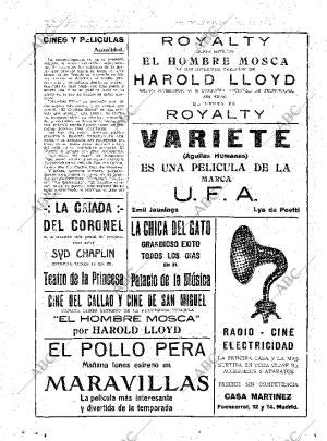 ABC MADRID 10-01-1927 página 20