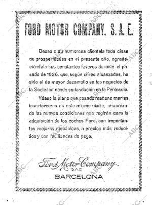 ABC MADRID 10-01-1927 página 22