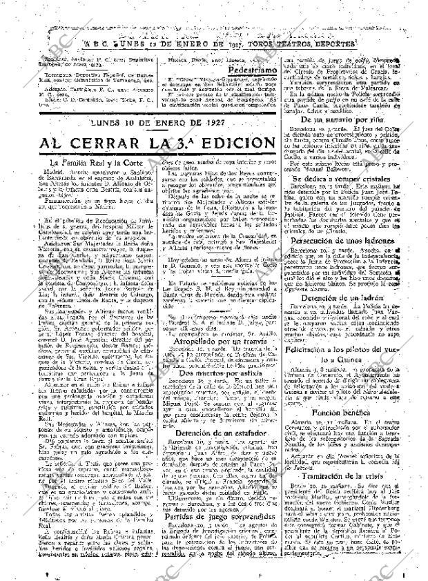 ABC MADRID 10-01-1927 página 32