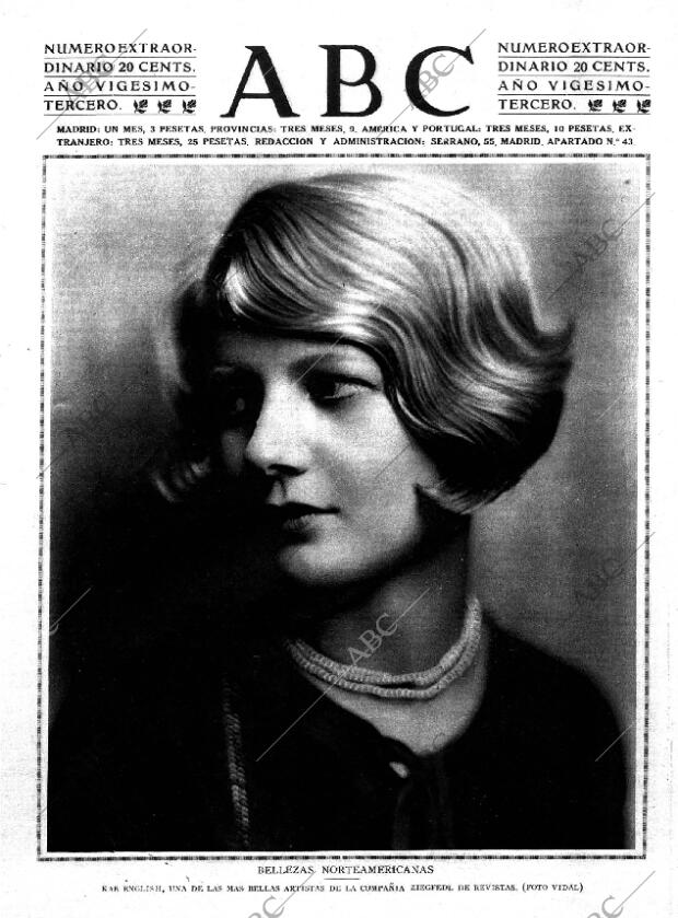 ABC MADRID 16-01-1927 página 1