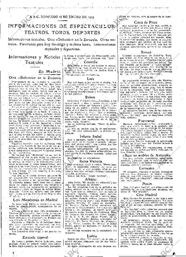 ABC MADRID 16-01-1927 página 35