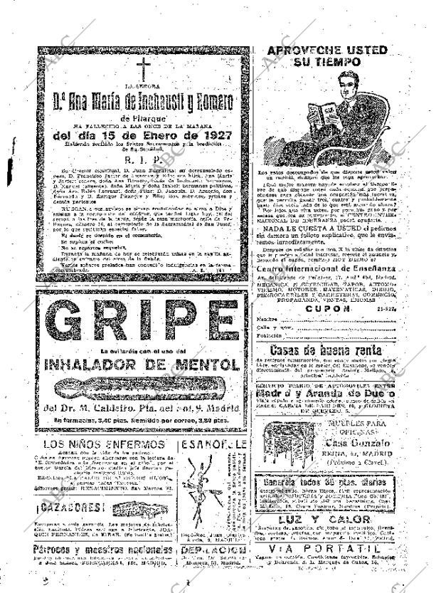 ABC MADRID 17-01-1927 página 33